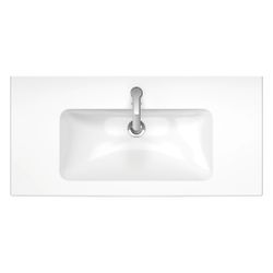 Duravit ME by Starck Waschtisch 490x1030x175mm WonderGliss Weiß Hochglanz, Rechtec... DURAVIT-23361000001 4053424021409 (Abb. 1)