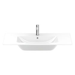 Duravit ME by Starck Waschtisch 490x1030x175mm WonderGliss Weiß Hochglanz, Rechtec... DURAVIT-23361000001 4053424021409 (Abb. 1)
