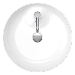 Duravit Cape Cod Aufsatzbecken 480mm, Weiß Hochglanz, DuraCeram, rund, ohne Überlau... DURAVIT-2328480000 4021534955341 (Abb. 1)
