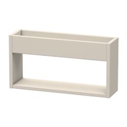 Duravit Ketho Wandregal 135x500x240mm, Taupe, 1 offener Fächer, wandhäng. mit Befe... DURAVIT-KT253709191 4053424338484 (Abb. 1)