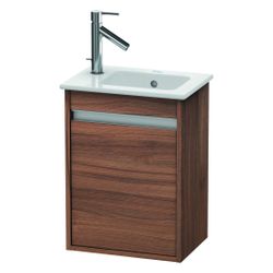 Duravit Ketho Waschtischunterbau wandh. 285x400x550mm, R Nusb.Matt, Griffleiste Si... DURAVIT-KT6417R7979 4053424449678 (Abb. 1)