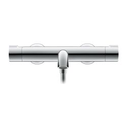Duravit C.1 Wannenthermostat Aufputz, Chrom Hochglanz, Ausladung 109mm, 20l/min, ... DURAVIT-C15220000010 7612158492120 (Abb. 1)