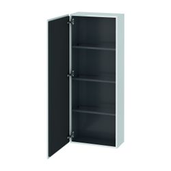 Duravit L-Cube Halbhochschrank Echtholzfurnier 243x500x1320mm Mattweiß, 1 Tür L, 3... DURAVIT-LC1169L1818 4053424304205 (Abb. 1)