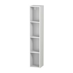 Duravit L-Cube Regalelement Wandmontage 180x180x1000mm, Mattweiß, 4 oF, mit Befest... DURAVIT-LC120501818 4053424296845 (Abb. 1)