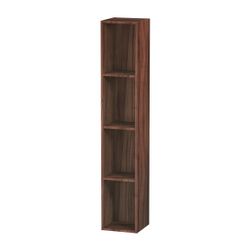 Duravit L-Cube Regalelement Wandmontage 180x180x1000mm, Nussbaum, 4 oF, mit Befest... DURAVIT-LC120507979 4053424296913 (Abb. 1)