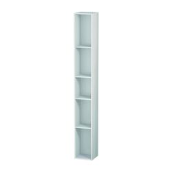 Duravit L-Cube Regalelement Wandmontage 180x180x1400mm, Weiß Hochglanz Lack, 5 oF,... DURAVIT-LC120608585 4053424296746 (Abb. 1)