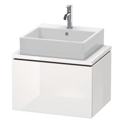 Duravit L-Cube Konsolenwaschtischunterbau wandh. 477x620x400mm ohne KSP Compact Ba... DURAVIT-LC580004343 4053424365497 (Abb. 1)
