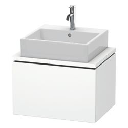 Duravit L-Cube Konsolenwaschtischunterbau wandh. 477x620x400mm ohne KSP Compact Ma... DURAVIT-LC580001818 4053424365459 (Abb. 1)