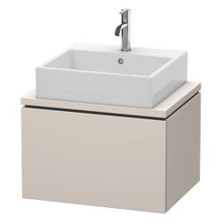 Duravit L-Cube Konsolenwaschtischunterbau wandh. 477x620x400mm ohne KSP Compact Ta... DURAVIT-LC580009191 4053424365541 (Abb. 1)