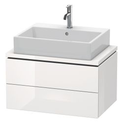 Duravit L-Cube Konsolenwaschtischunterbau wandh 477x720x400mm Compact, Eiche Marmo... DURAVIT-LC580605555 4067116354737 (Abb. 1)