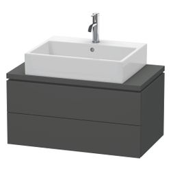 Duravit L-Cube Konsolenwaschtischunterbau wandh. 477x820x400mm ohne KSP Compact, G... DURAVIT-LC580704949 4053424367682 (Abb. 1)