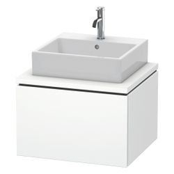 Duravit L-Cube Konsolenwaschtischunterbau wandh. 547x620x400mm ohne KSP Mattweiß, ... DURAVIT-LC581001818 4053424368559 (Abb. 1)