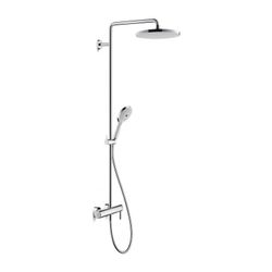 Duravit C.1 Duschsystem, Einhebel-Brausemischer, Chrom HG, Höhe 1200mm, Brausesch... DURAVIT-C14280007010 4053424455273 (Abb. 1)