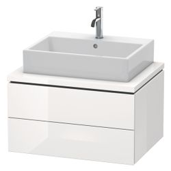 Duravit L-Cube Konsolenwaschtischunterbau wandh. 547x720x400mm ohne KSP Eiche Marm... DURAVIT-LC581605555 4067116354379 (Abb. 1)