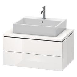 Duravit L-Cube Konsolenwaschtischunterbau wandh. 547x820x400mm ohne KSP Eiche Marm... DURAVIT-LC581705555 4067116354348 (Abb. 1)