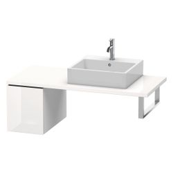 Duravit L-Cube Unterschrank für Konsole Echtholzfurnier, 547x320x400mm Nusb.Matt m... DURAVIT-LC583007979 4053424372426 (Abb. 1)