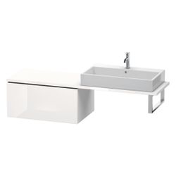 Duravit L-Cube Unterschrank für Konsole 547x820x400mm 1 Auszug Eiche Marmoriert Ma... DURAVIT-LC583405555 4067116354157 (Abb. 1)