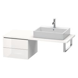 Duravit L-Cube Unterschrank für Konsole Dekor, 547x520x400mm, mit Konsolenplatte, ... DURAVIT-LC583704343 4053424374611 (Abb. 1)
