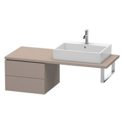 Duravit L-Cube Unterschrank für Konsole Dekor, 547x520x400mm, mit Konsolenplatte, ... DURAVIT-LC583704343 4053424374611 (Abb. 1)