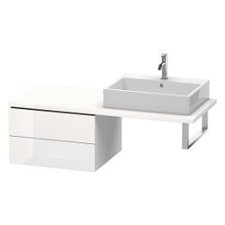Duravit Unterschrank Echtholzfurnier, 547x620x400mm 2 SK, mittig, mit KSP, Eiche M... DURAVIT-LC583805555 4067116354058 (Abb. 1)
