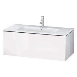 Duravit L-Cube Waschtischunterbau wandh. 481x1020x400mm Eiche Marmoriert Matt, Gri... DURAVIT-LC614205555 4067116353556 (Abb. 1)