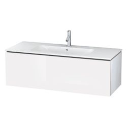 Duravit L-Cube Waschtischunterbau wandh. 481x1220x400mm Eiche Marmoriert Matt, Gri... DURAVIT-LC614305555 4067116353525 (Abb. 1)