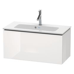 Duravit L-Cube Waschtischunterbau wandh. 391x820x400mm Compact Weiß SM, Grifflos, ... DURAVIT-LC615708484 4067116015119 (Abb. 1)