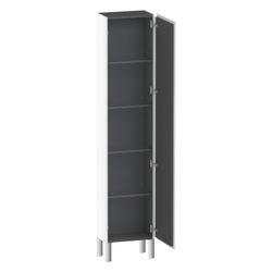 Duravit L-Cube Hochschrank Echtholzfurnier 243x400x1760mm, Mattweiß, 1 Tür R, Grif... DURAVIT-LC1170R1818 4053424305707 (Abb. 1)