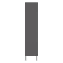 Duravit L-Cube Hochschrank Echtholzfurnier 243x400x1760mm Graphit Matt, 1 Tür L, G... DURAVIT-LC1170L4949 4053424305431 (Abb. 1)