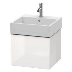 Duravit L-Cube Waschtischunterbau wandh. 459x484x394mm Eiche Marmoriert Matt, Grif... DURAVIT-LC617405555 4067116353242 (Abb. 1)