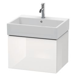 Duravit L-Cube Waschtischunterbau wandh. 459x584x394mm Eiche Marmoriert Matt, Grif... DURAVIT-LC617505555 4067116353228 (Abb. 1)