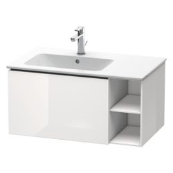 Duravit L-Cube Waschtischunterbau wandh. 481x820x400mm Eiche Marmoriert Matt, Grif... DURAVIT-LC619105555 4067116353082 (Abb. 1)