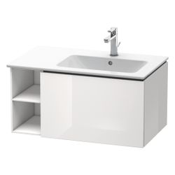 Duravit L-Cube Waschtischunterbau wandh. 481x820x400mm Eiche Marmoriert Matt, Grif... DURAVIT-LC619205555 4067116353068 (Abb. 1)