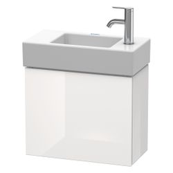 Duravit L-Cube Waschtischunterbau wandh. 240x480x400mm L, Eiche Marmoriert Matt, G... DURAVIT-LC6246L5555 4067116352696 (Abb. 1)