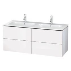 Duravit L-Cube Waschtischunterbau wandh. 481x1290x550mm Eiche Marmoriert Matt, Gri... DURAVIT-LC625905555 4067116352566 (Abb. 1)