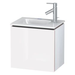 Duravit L-Cube Waschtischunterbau wandh. 294x420x400mm, R, Eiche Mattschwarz, Grif... DURAVIT-LC6272R1616 4063382093196 (Abb. 1)