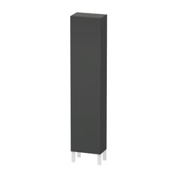 Duravit L-Cube Hochschrank Echtholzfurnier 243x400x1760mm Graphit Matt, 1 Tür R, G... DURAVIT-LC1170R4949 4053424305738 (Abb. 1)