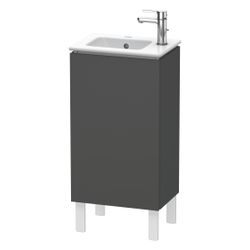 Duravit L-Cube Waschtischunterbau bodenst. 294x420x704mm, L, Graphit Matt, Grifflo... DURAVIT-LC6273L4949 4053424130606 (Abb. 1)