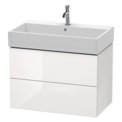 Duravit L-Cube Waschtischunterbau wandh. 459x784x544mm Eiche Marmoriert Matt, Grif... DURAVIT-LC627705555 4067116352283 (Abb. 1)