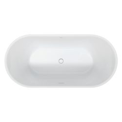 Duravit DuraSenja Badewanne 470x750x1500mm, 226l, Weiß glänzend, Oval, Freiste... DURAVIT-700579000000000 4067116007640 (Abb. 1)