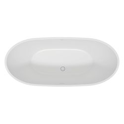 Duravit DuraVato Badewanne 690x800x1800mm, 202l, Weiß glänzend, Oval, Freisteh... DURAVIT-700569000000000 4067116007541 (Abb. 1)