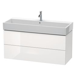 Duravit L-Cube Waschtischunterbau wandh. 459x1184x544mm Eiche Marmoriert Matt, Gri... DURAVIT-LC627905555 4067116352238 (Abb. 1)