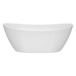 Duravit DuraVato Badewanne 690x800x1800mm, 202l, Weiß glänzend, Oval, Freisteh... DURAVIT-700569000000000 4067116007541 (Abb. 1)