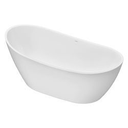 Duravit DuraVato Badewanne 690x800x1800mm, 202l, Weiß glänzend, Oval, Freisteh... DURAVIT-700569000000000 4067116007541 (Abb. 1)