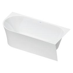 Duravit DuraSenja Badewanne 470x800x1700mm, 271l, Weiß glänzend, Oval, Ecke R,... DURAVIT-700581000000000 4067116007664 (Abb. 1)