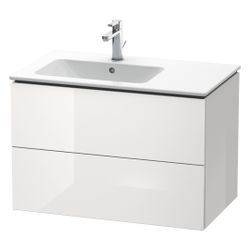 Duravit L-Cube Waschtischunterbau wandh. 481x820x550mm Eiche Marmoriert Matt, Grif... DURAVIT-LC629105555 4067116352108 (Abb. 1)