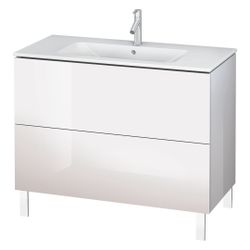 Duravit L-Cube Waschtischunterbau bodenst. 481x1020x704mm Eiche Marmoriert Matt Gr... DURAVIT-LC662705555 4067116351750 (Abb. 1)