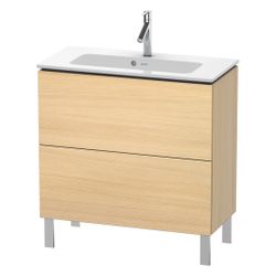 Duravit L-Cube Waschtischunterbau bodenst. 391x820x704mm Mediterrane Eiche Matt Gr... DURAVIT-LC667407171 4053424454351 (Abb. 1)
