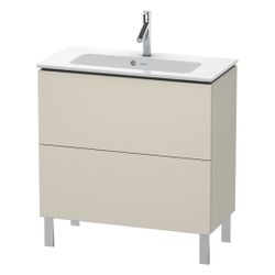 Duravit L-Cube Waschtischunterbau bodenstehend 391x820x704mm Taupe Matt, Grifflos,... DURAVIT-LC667409191 4053424454290 (Abb. 1)