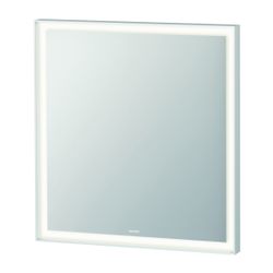 Duravit L-Cube Spiegel Wandmontage 67x650x700mm, Weiß, LED, 23W, Betätigung Se... DURAVIT-LC7380018180100 4067116101614 (Abb. 1)